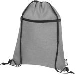 Ross RPET drawstring bag 5L Gray