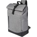 Libra 15.6" GRS recycled roll-up laptop backpack 12L Graphite