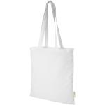 Orissa 140 g/m² GOTS organic cotton tote bag 7L White
