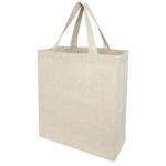 Pheebs 150 g/m² recycled gusset tote bag 13L Nature