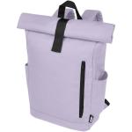 Byron 15.6" GRS RPET roll-top backpack 18L Lilac