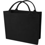 Page 500 g/m² Aware™ recycled book tote bag Black