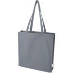 Florida 270 g/m² GRS recycled gusset tote bag 14L Convoy grey