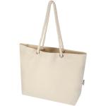 Florida 270 g/m² Strandtragetasche aus recyceltem GRS-Material Natur