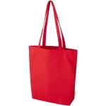 Odisha 180 g/m² OCS Bio-Tragetasche mit breitem Boden 11L Rot