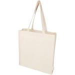 Odisha 180 g/m² OCS Bio Tragetasche mit Seitenfalten 14L Natur