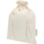 Odisha 140 g/m² OCS Bio Zuziehbeutel – 42 × 30 cm Natur