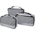 Jet GRS recycled packing cubes - set of 3 Convoy grey