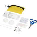 Valdemar 16-piece first aid keyring pouch Yellow