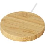 Atra 10W bamboo magnetic wireless charging pad Fawn