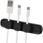 Magclick magnetic cable manager Black