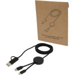 Citala 5-in-1 recycled plastic 150 cm data sync and 27W fast charge cable 