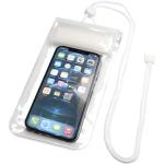 Dombay waterproof phone pouch size L White