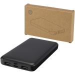 Intan 10 W 10.000 mAh Powerbank aus recyceltem Kunststoff Schwarz