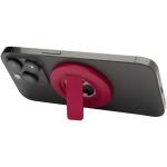 Ain recycled plastic magnetic phone stand with bottle opener Red