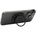 Albali recycled plastic magnetic phone holder with ring stand Black