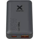 Xtorm 65 W Schnellladegerät für unterwegs mit Kabel und Reiseetui Schwarz