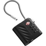 Xtorm Lock Tag TSA Zahlenschloss mit Standort Tracker Schwarz