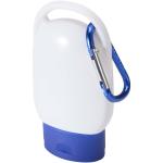 Rosie SPF 30 suncream with carabiner Aztec blue
