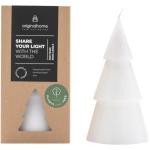 Originalhome Xmas tree candle - L White