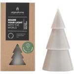 Originalhome Xmas tree candle - L Light grey