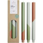 Originalhome Eden Diagonale Kerzen – 3er-Set Mintgrün