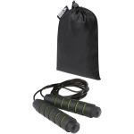 Austin soft skipping rope in recycled PET pouch Apple green