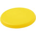 Orbit recycled plastic frisbee Yellow