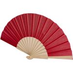 Manuela hand fan Red