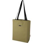 Joey GRS recycled canvas versatile tote bag 14L Olive