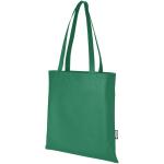 Zeus GRS recycled non-woven convention tote bag 6L Green