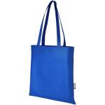 Zeus GRS recycled non-woven convention tote bag 6L Dark blue
