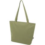 Panama GRS recycled zippered tote bag 20L Olive