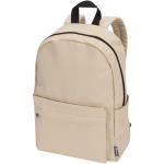 Byron 14" GRS recycled city laptop backpack 16L Oatmeal