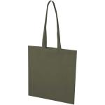 EcoSeal GRS recycled nonwoven convention tote bag 6L Forest green