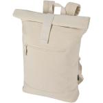 Recanvas 14” GRS recycled rolltop backpack 16L Sandstone