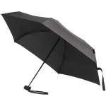 Jill 19" – zusammenklappbarer, kompakter 5-teiliger RPET-Regenschirm Schwarz