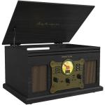 Prixton Century Vinyl Plattenspieler und Musikplayer Schwarz