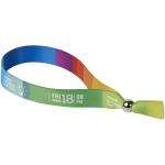 Evi sublimation festival bracelet metal White