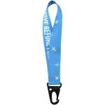 Leif RPET Sublimation Gepäckanhänger mit Karabiner Weiß