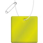 RFX™ H-16 square reflective PVC hanger Neon yellow