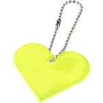 RFX™ H-16 heart reflective PVC hanger Neon yellow