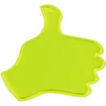 RFX™ S-12 thumb reflective PVC sticker Neon yellow