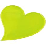 RFX™ S-12 heart L reflective PVC sticker Neon yellow