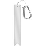 RFX™ H-9 reflective PVC hanger with carabiner White