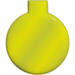 RFX™ M-10 round reflective PVC magnet large Neon yellow