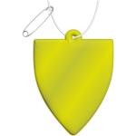 RFX™ H-12 badge reflective PVC hanger Neon yellow