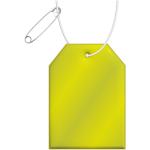 RFX™ H-12 tag reflective TPU hanger Neon yellow