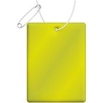 RFX™ H-12 rectangular reflective TPU hanger large Neon yellow