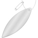 RFX™ H-12 ellipse reflective PVC hanger 